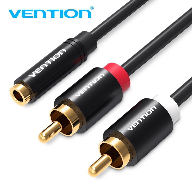 Vention- 3.5mm  2RCA   ̺ RCA  й Y ̺,   Ȩ þ DVD  AUX